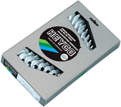 Double Ended Open Jaw Wrench Set, 8 pcs., 6 – 22 mm