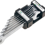 Double Ended Open Jaw Wrench Set, 8 pcs. 6 – 22 mm